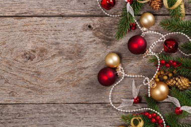 Noel ve yeni yıl temalı arka plan