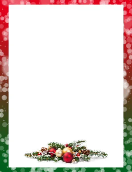 Kerst en nieuwjaar thema achtergrond — Stockfoto
