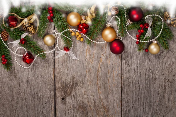 休日の装飾クリスマスの背景 — ストック写真
