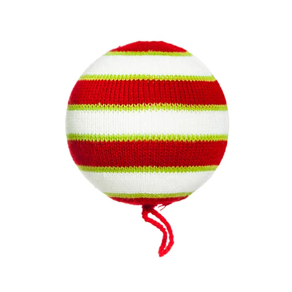 圣诞针织的球 — 图库照片