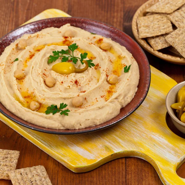 Hummus z oliwy z oliwek — Zdjęcie stockowe