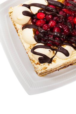 Çikolata kızılcık Layer Cake