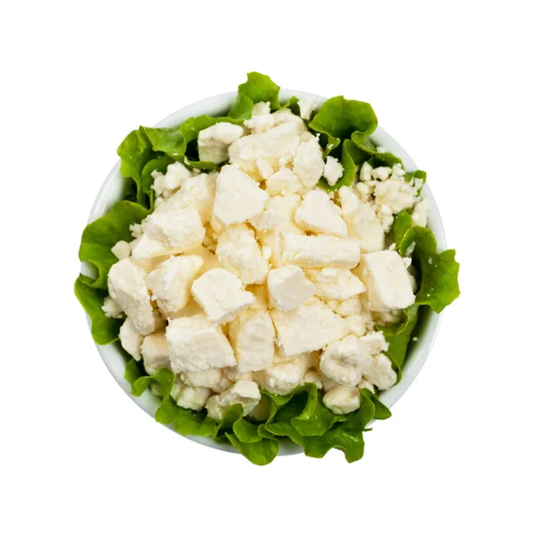 Feta sajt összeomlott — Stock Fotó