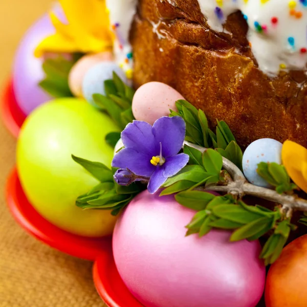 Wielkanocne ciasto - Kulich — Zdjęcie stockowe