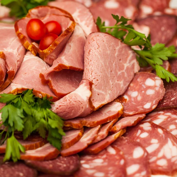 Assorted Deli Cold Meats — Stock Photo, Image