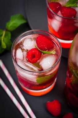 Ahududu kokteyl limonata