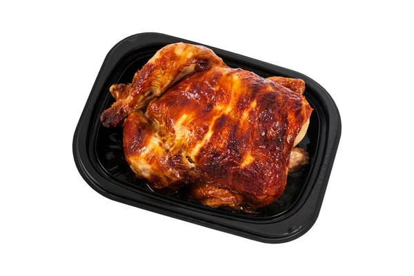 Całego kurczaka z grilla — Zdjęcie stockowe