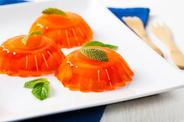 Mandarin Orange Tangerine Jelly — Stockfoto