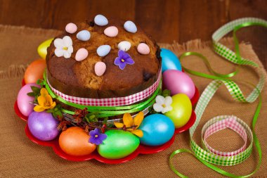 Rusça ve Ukraynaca geleneksel Paskalya kek