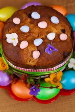 Rusça ve Ukraynaca geleneksel Paskalya kek