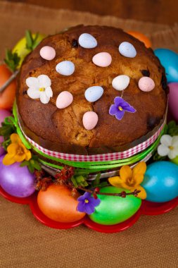 Rusça ve Ukraynaca geleneksel Paskalya kek