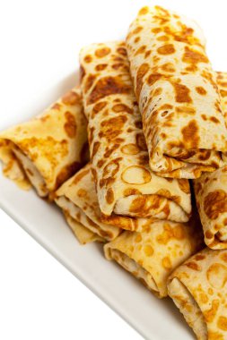 Rus doldurulmuş Blintzes