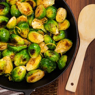 Brüksel lahanası limonlu