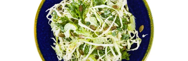 Cabbage Coleslaw Salad — Stock Photo, Image