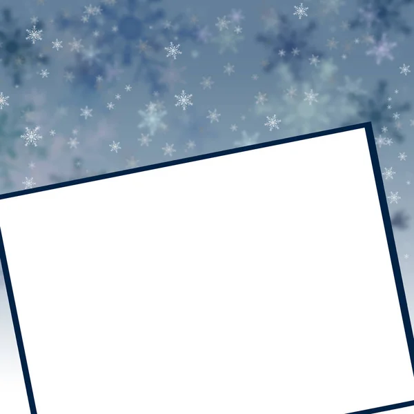 Fundo Cartão Natal Com Fundo Tema Natal Com Espaço Para — Fotografia de Stock