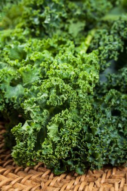 Lahana veya yaprak lahana. Seçici odak.