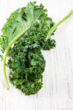 Lahana veya yaprak lahana. Seçici odak.