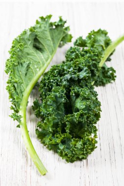 Lahana veya yaprak lahana. Seçici odak.