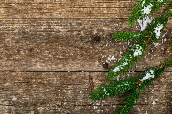 Natal Fundo Tema Férias Com Espaço Para Texto Fundo Madeira — Fotografia de Stock