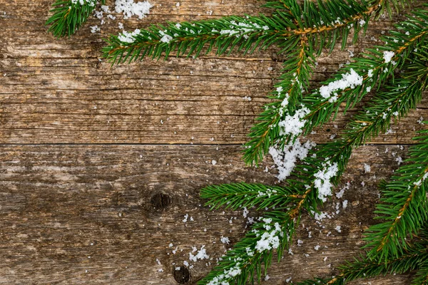 Christmas Holiday Theme Background Space Text Wooden Background Selective Focus — Stock Photo, Image