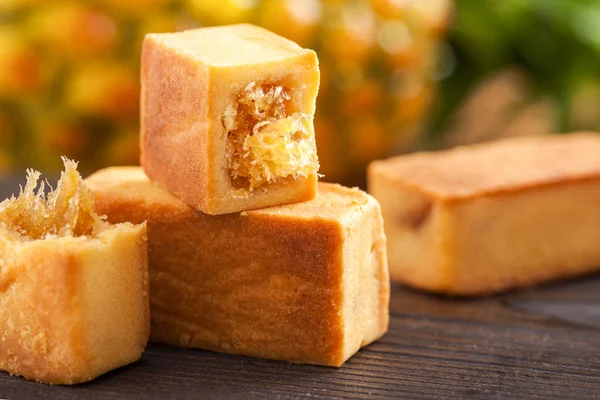 Tayvan ünlü tatlı - ananas pasta kek