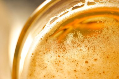 Bira baloncuklarını kapatın.