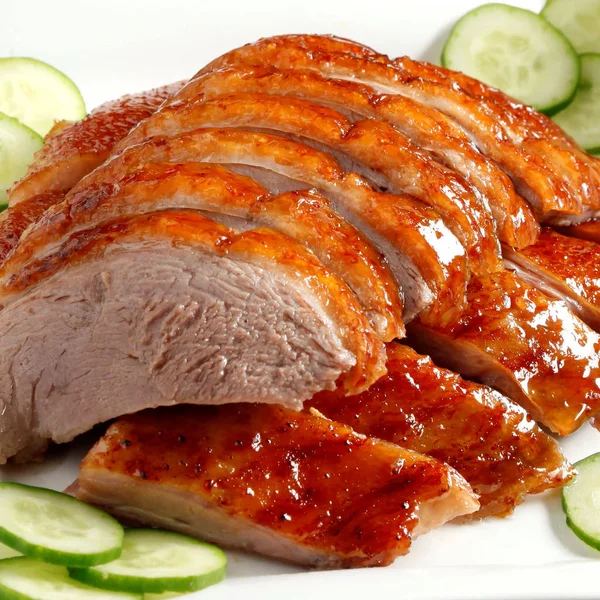 dilim kızarmış ördek geleneksel Çin mutfağı