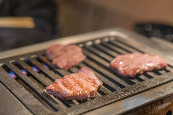 Korean cuisine barbecue grill — Stock Photo, Image