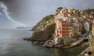 Riomaggiore, Cinque Terre Ulusal Parkı, Liguria, La Spezia, İtalya