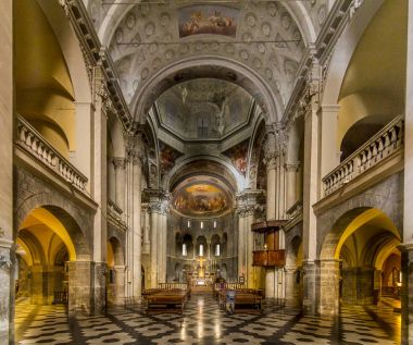 İç Kilisesi, San Fedele, Como, İtalya, 12. yüzyıl
