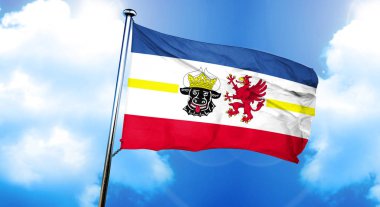 Mecklenburg vorpommern bayrağı, 3D görüntüleme