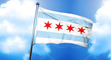 Chicago bayrağı, 3D görüntüleme