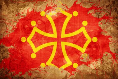 Vintage Midi pyrenees bayrak