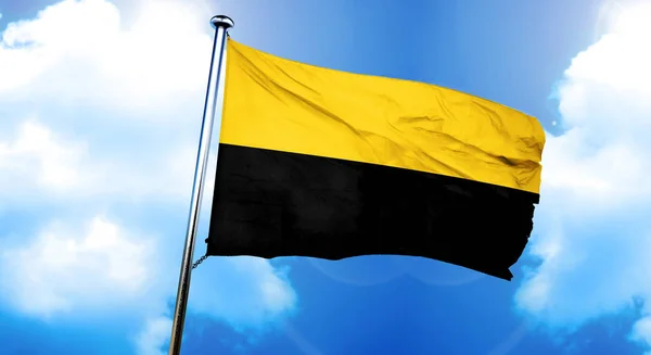 Саксония Флаг Мбаппе Рендеринг — стоковое фото
