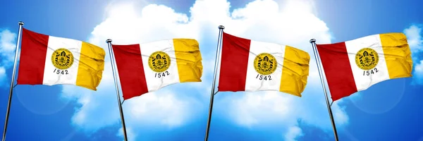 Флаг Сан Диего Рендеринг — стоковое фото