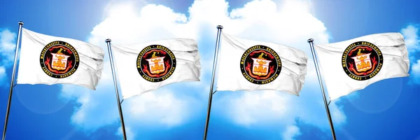 North Yarmouth Flag Rendering — 스톡 사진