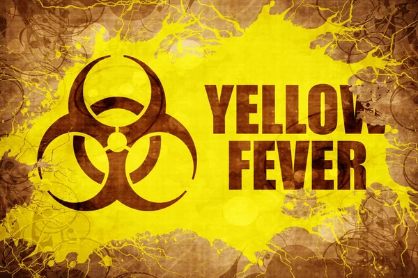 Grunge vintage Yellow fever