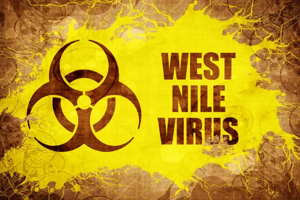 Grunge vintage Virus del Nilo Occidental —  Fotos de Stock