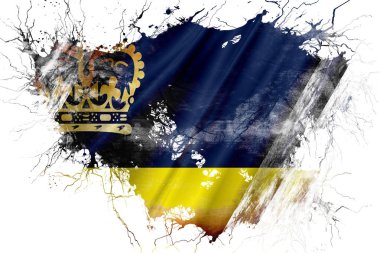 Grunge eski Regina bayrak