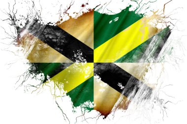 Grunge eski Monterey bayrak