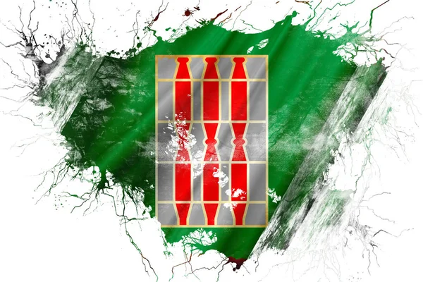 Гранж старе прапор Умбрія — стокове фото