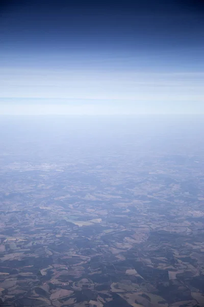 Vista aérea da zona rural - Brasil — Fotografia de Stock