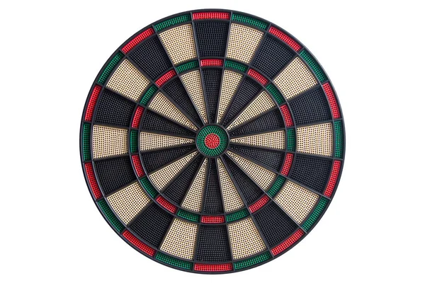 Widok z przodu dart board — Zdjęcie stockowe