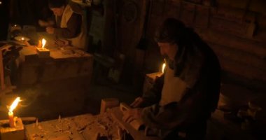 Eski bir atölye marangozlar 