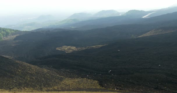 Etna Cratera Lateral — Vídeo de Stock