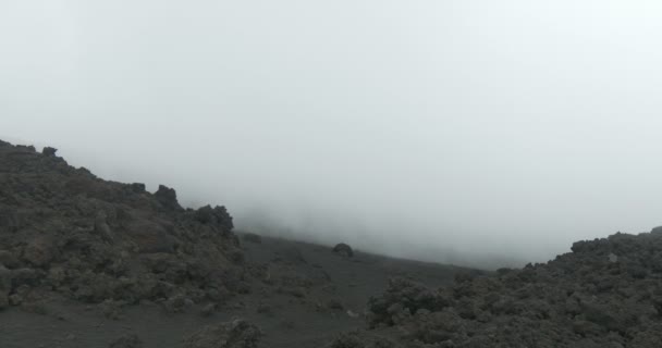 Κρατήρα της Αίτνας πλευρική — Αρχείο Βίντεο