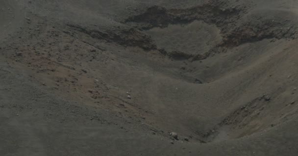 Krater Etny boczne — Wideo stockowe