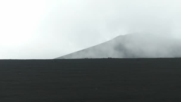 Cratere laterale dell'Etna — Video Stock