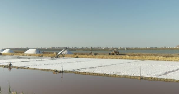 Trapani Saltpans Mills réservoirs — Video