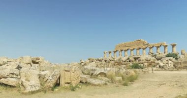 Selinunte Yunan tapınağı Sicilya